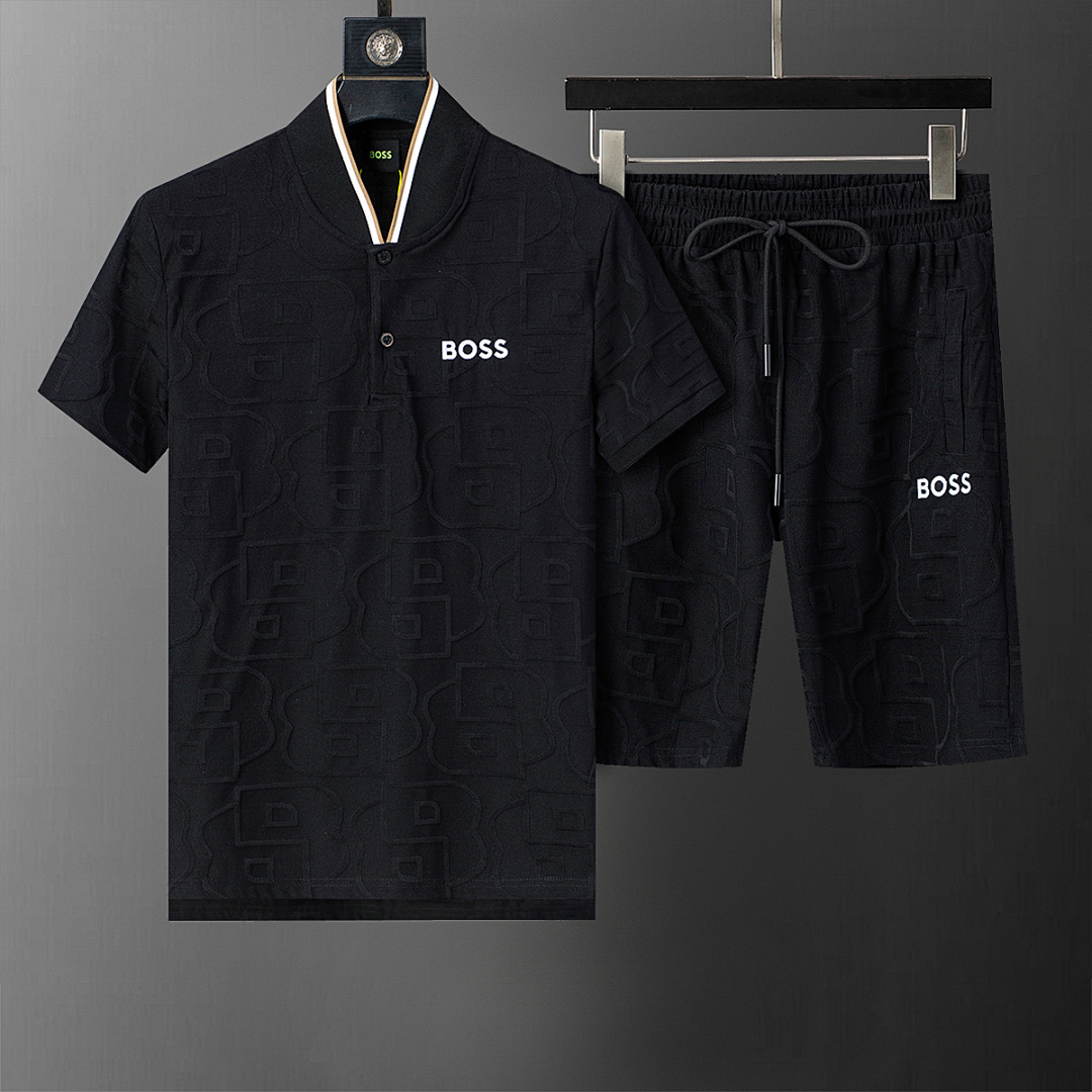 Picture of Men's polo shirt and shorts set