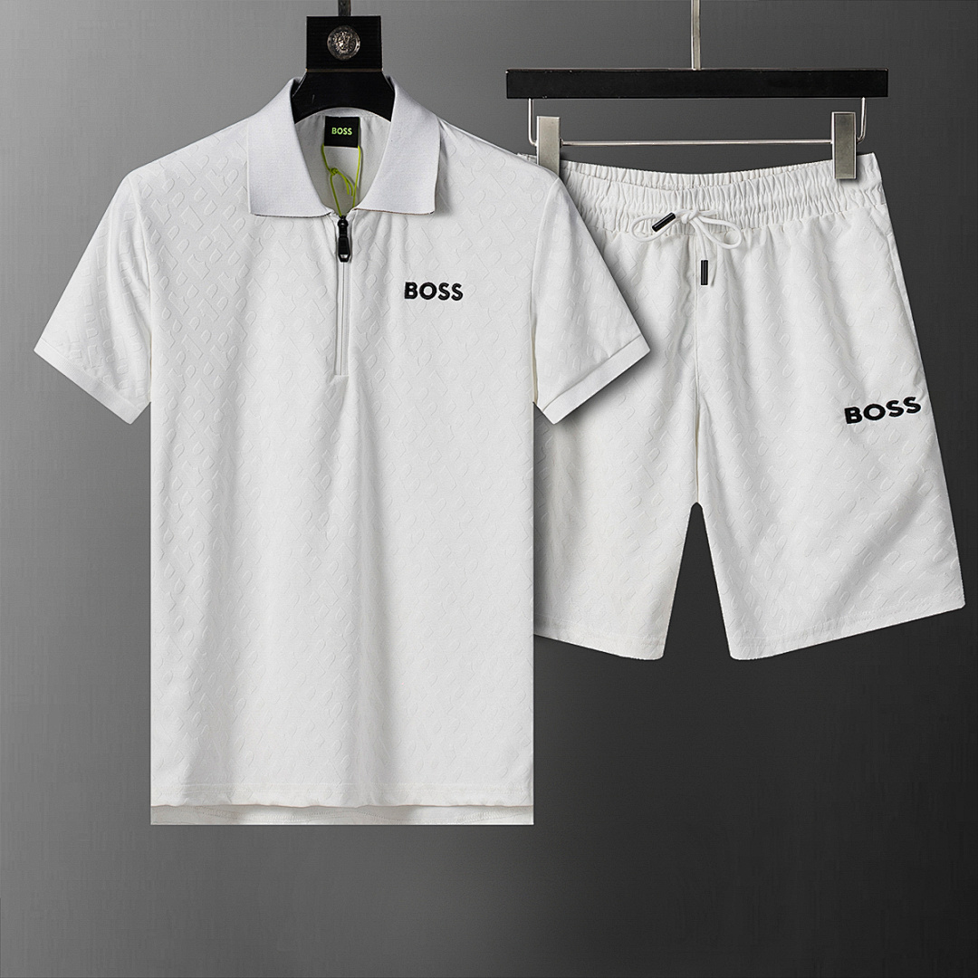 Picture of Men's short-sleeved Polo shirt set