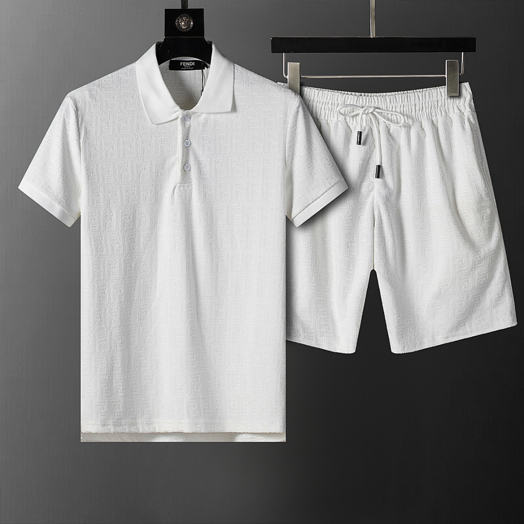 Picture of Men's short-sleeved Polo shirt set
